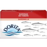 Sardinilla con tomate DORITA, lata 81 g