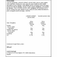 Bombón de leche + Nuxor Cornet LINDOR, caja 550 g