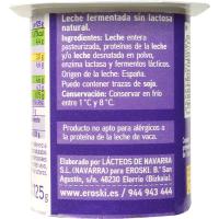 Preparat lacti s/ lactosa natural EROSKI, pack 4x125 g