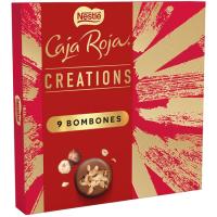 Bombones de avellana CAJA ROJA CREATION, caja 111 g