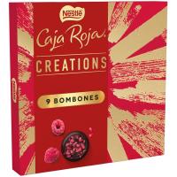 Bombones de frambuesa CAJA ROJA CREATION, caja 109 g