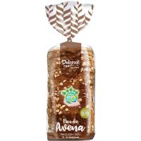 Pan de molde con avena DULCESOL, paquete 460 g