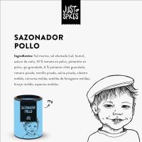 Sazonador de pollo JUST SPICES, lata 79 g