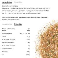 Sazonador patatas JUST SPICES, lata 60 g