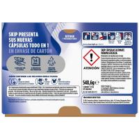 Detergente en cápsulas eficacia SKIP ULTIMATE, bolsa 26 dosis