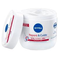 Crema Repara&Cuida 15% Glicerina y Urea NIVEA, tarro 400 ml