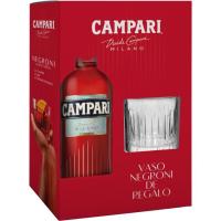 Bitter CAMPARI, ampolla 70 cl + Got Negroni