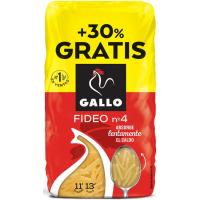 Fideo número 4 GALLO, paquete 450g+30%