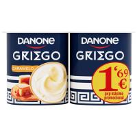 Iogurt caramel grec DANONE, pack 4x110 g