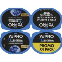 Llet fermentada gust nabius YOPRO, pack 4x120 g