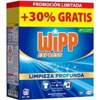 Detergente polvo azul WIPP, maleta 30+30%