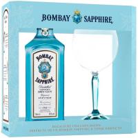 Ginebra BOMBAY SAPPHIRE, boella  70 cl + Copa