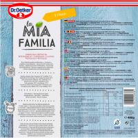 Pizza snack La Mia Familia 4 quesos DR. OETKER, caja 480 g