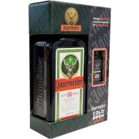 Licor JAGERMEISTER, botella 70 cl + Miniatura 2 cl