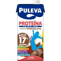 Leche con chocolate proteina Extra Pro PULEVA, brik 1 litro