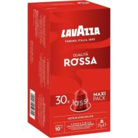 Café espresso qualita rossa comp. nespresso LAVAZZA, caja 30 uds