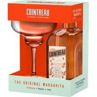 Licor COINTREAU, botella 70 cl + Copa Margarita