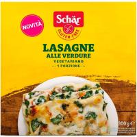 Lasaña de verduras vegetariana sin gluten SCHAR, caja 300 g