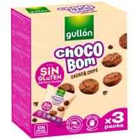 Chocobom mini cacao sin gluten GULLÓN, caja 120 g