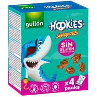 Hookies mini sharkies sin gluten GULLÓN, caja 160 g