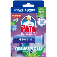 Discos activos virtual violet PATO, aparato+recambio