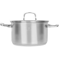 Casserola amb tapa imbricada inox PERCUTTI, Ø20 cm