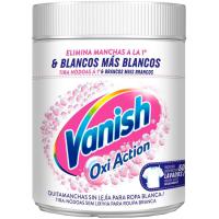 Quitamanchas en polvo VANISH ACTIVE OXI WHITE, bote 480 g