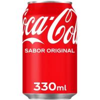 Refresc de cola COCA-COLA, llauna 33 cl