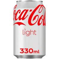 Refresc de cola light COCA-COLA, llauna 33 cl