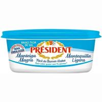 Mantequilla ligera PRESIDENT, tarrina 250 g