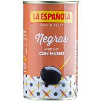 Olives negres LA ESPAÑOLA, llauna 185 g