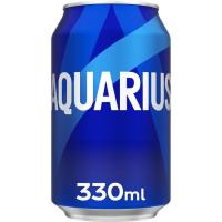Beguda isotònica sabor llimona AQUARIUS, llauna 33 cl