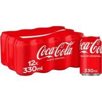Refresc de cola COCA-COLA, pack 12x33 cl