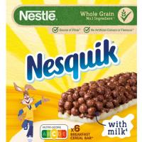 Barreta de cereal NESTLÉ Nesquik, 6 u, caixa 150 g
