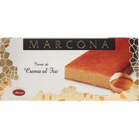 Turrón de crema al fuego MARCONA, caja 250 g