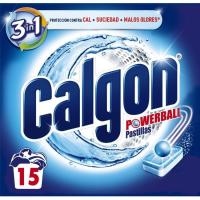 Anticalç rentadora CALGON, caixa 15 pastilles