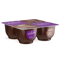 Postres làcties crema de xocolata 0% VITALINEA, pack 4x125 g