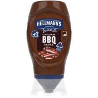 Salsa barbacoa HELLMANN`S, boca avall 250 g