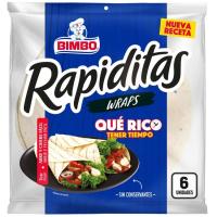 Rapiditas wraps BIMBO, paquet 240 g