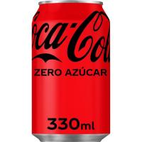Refresc de cola COCA-COLA Zero, llauna 33 cl