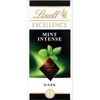 Xocolata amb menta LINDT Excellence, tauleta 100 g
