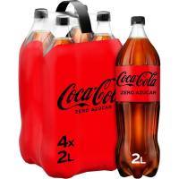 Refresc de cola COCA COLA Zero, pack 4x2 litres