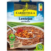 Lentejas CARRETILLA, bandeja 300 g