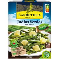 Judías verdes CARRETILLA, bandeja 240 g